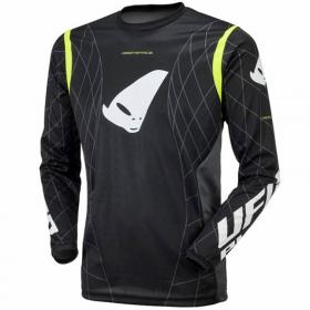 UFO Deepspace Jersey Black/Neon Yellow джерси для мотокросса и эндуро