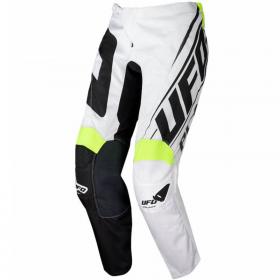 UFO Vanadium Pants Black/White штаны для мотокросса и эндуро, черно-белые