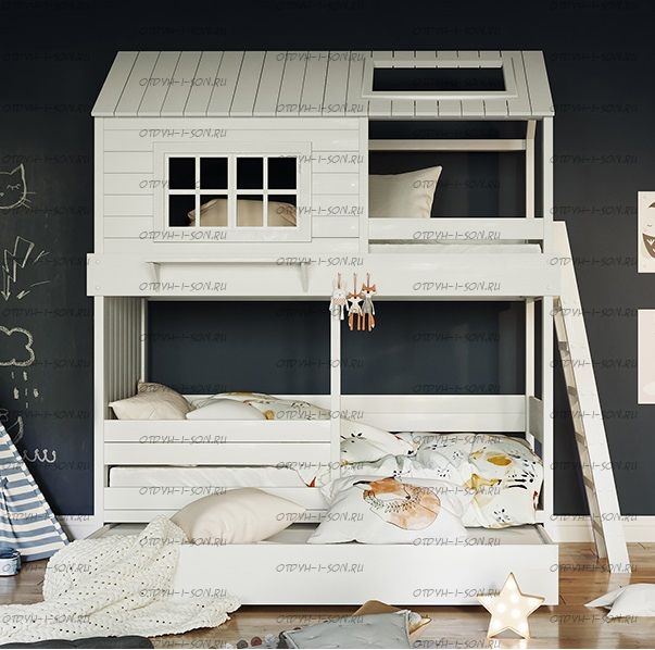 Кровать двухъярусная, Кровать-домик Felicia №55А