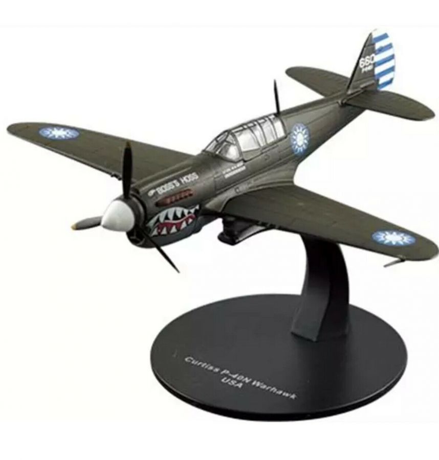 Американский истребитель Curtiss P-40 Warhawk в масштабе 1/72 IXO-DEAGOSTINI