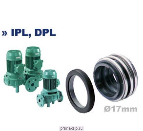 Торцевое уплотнение насоса Wilo VeroTwin-DPL / DPL32/130-1,1/2-X1