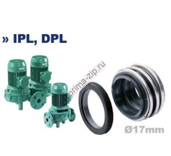 Торцевое уплотнение насоса Wilo VeroTwin-DPL / DPL32/130-1,1/2-X1