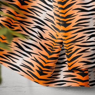 Трикотаж Футер пенье Тигренок (тигриный принт)50х40 limit