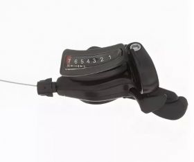 Шифтер Microshift TS50-7, 7 скор., с тросом 2050 мм