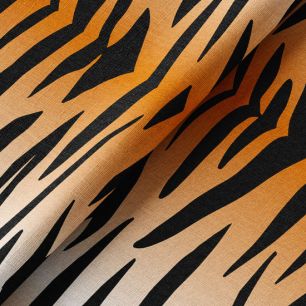 Хлопок Сатин Тигренок (тигровый принт) 50х37 limit