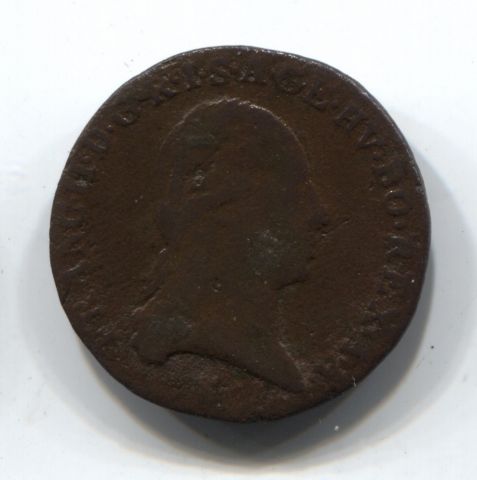 1 крейцер 1800 Австрия