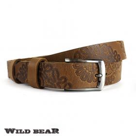 Ремень WILD BEAR RM-058m Light-brown (универсальный)