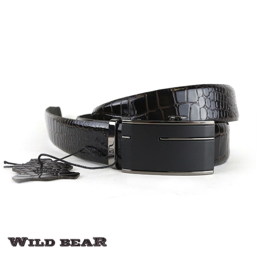 Ремень WILD BEAR RM-025f Brown Premium (универсальный)