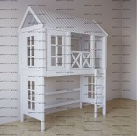 Кровать-чердак Домик Fairy Land Felicia №1F (любые размеры)