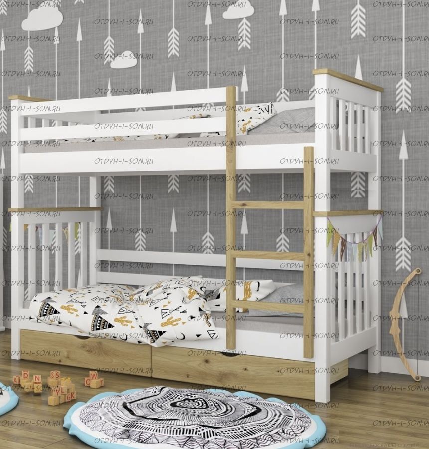 Кровать двухъярусная Барс