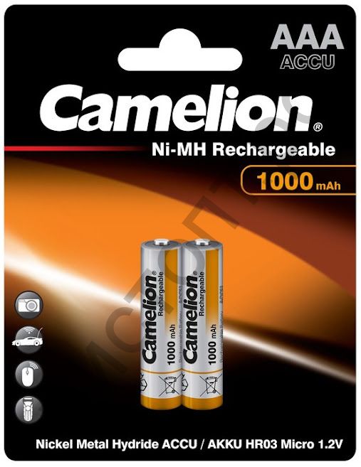 Аккум.Camelion R03 (1000mAh)  2BL (24)