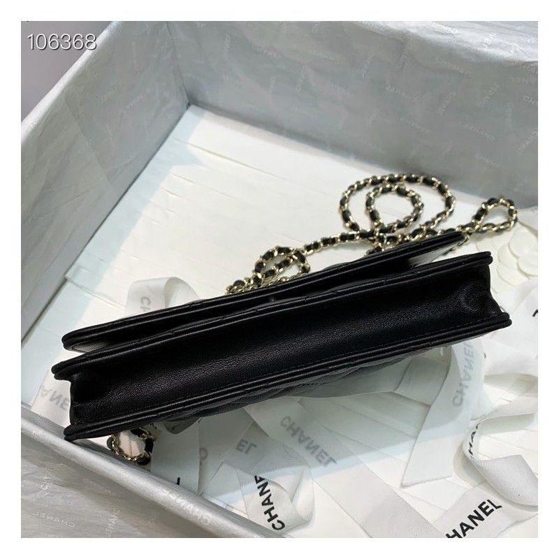 Кошелек CHANEL на цепочке 19,5х13 см