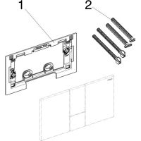 Клавиша смыва Viega Prevista Visign for Style 8614.1 773267 Хром глянцевый схема 5