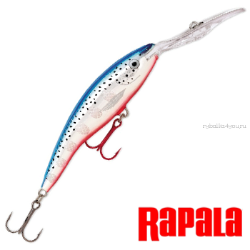 Воблер RapaIa Tail Dancer Deep 70мм / 9 гр /Заглубление: 0 - 4,5 м /  цвет: TDD07-BFL