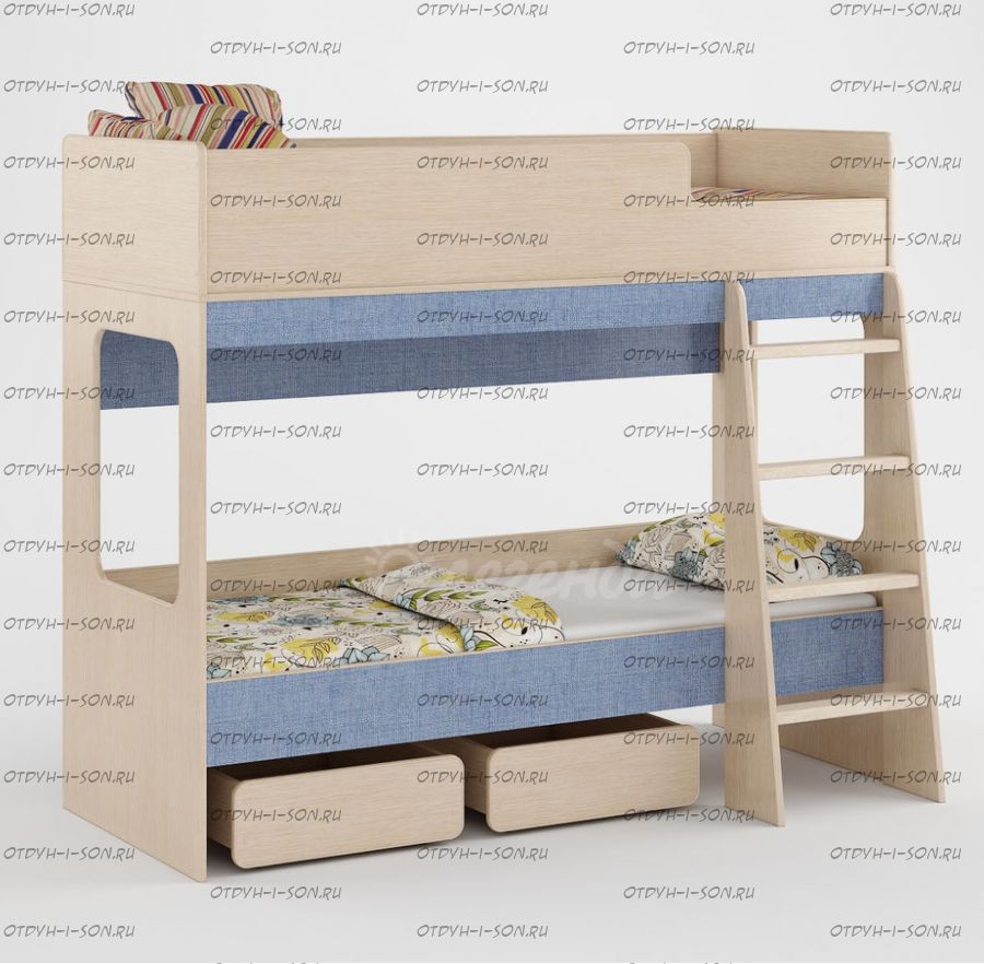Кровать двухъярусная Легенда ЛК38