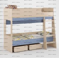 Кровать двухъярусная Легенда ЛК38