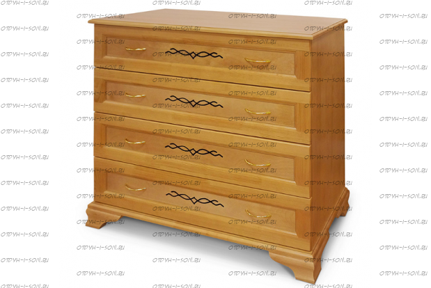 Комод Веркара 0,4 (ВМК Шале) (100х45х90)