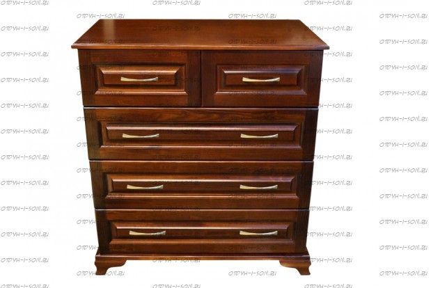 Комод Бажена 0,5 (ВМК Шале) (100х45х90)