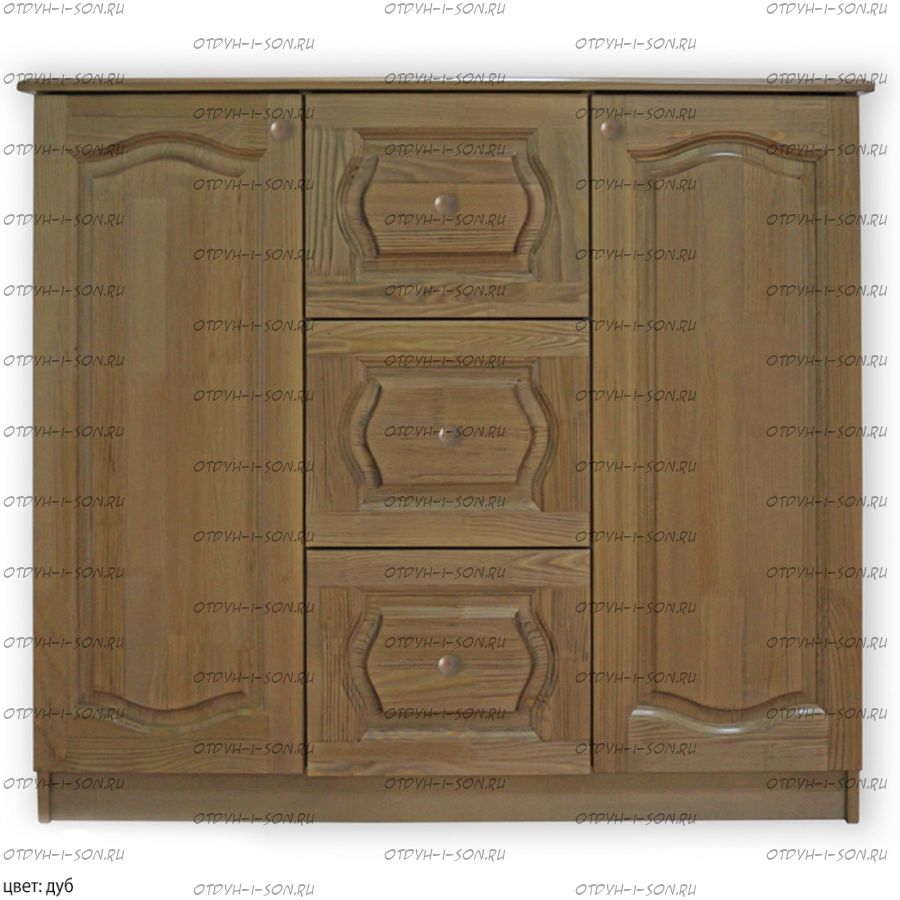 Комод Надежда (ВМК Шале) (120х45х90)