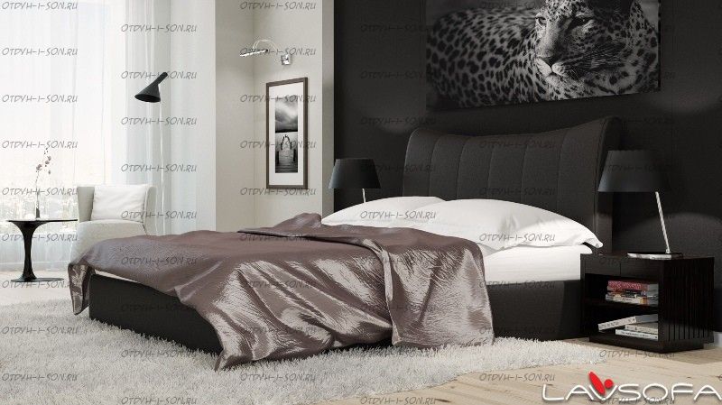 Кровать интерьерная Виртус с ПО