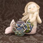 Брошь "Чайнички" (КС США)