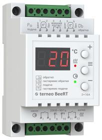 Электронный терморегулятор для электрических котлов Terneo BeeRT 16 А/3000 Вт