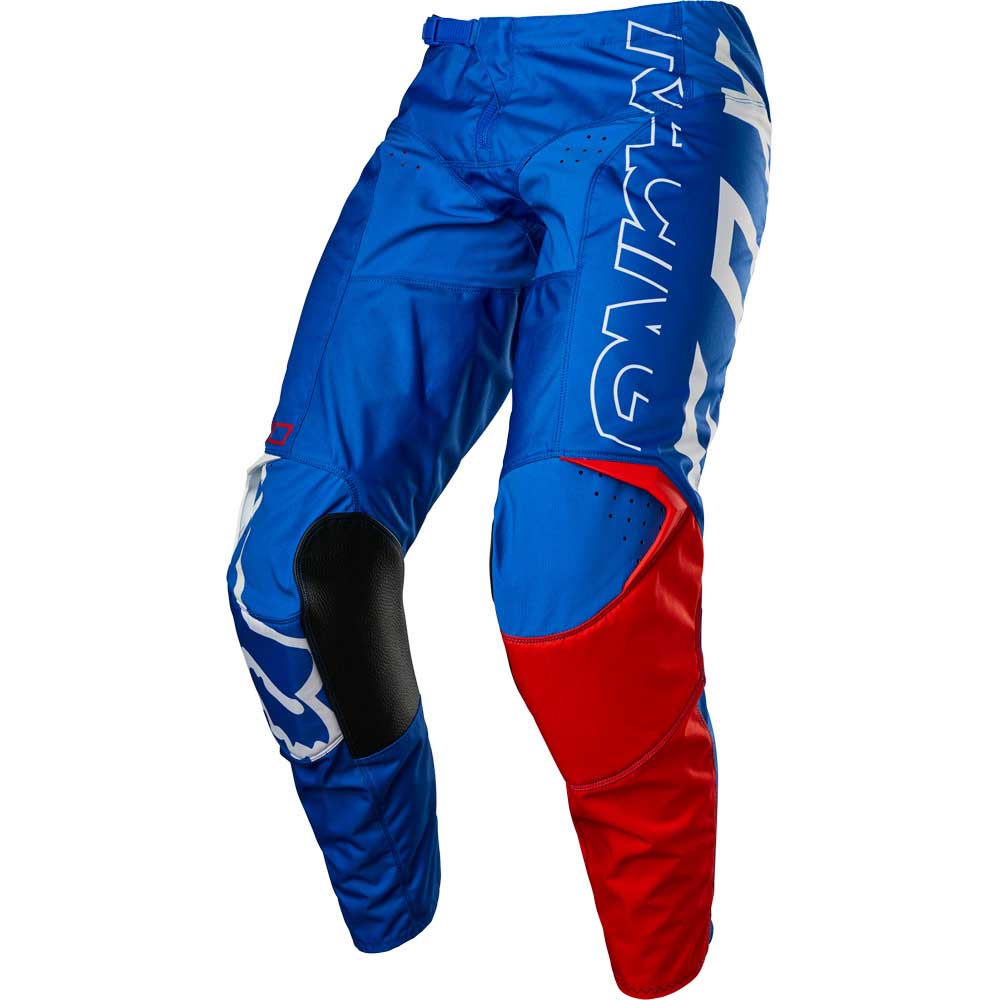 Fox 180 Skew White/Red/Blue (2022) штаны для мотокросса