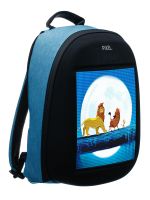 Рюкзак с LED-дисплеем PIXEL ONE - BLUE SKY (голубой)