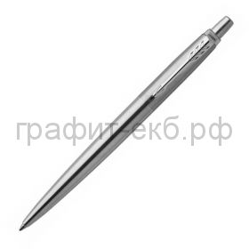 Ручка шариковая Parker Jotter Core Stainless Steel CT K63 сталь 1953170