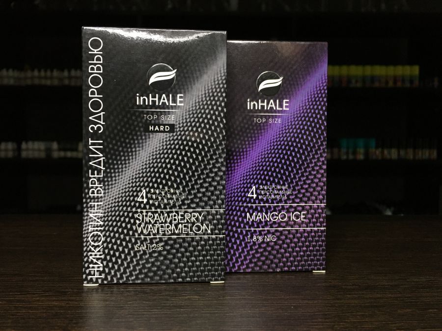 Картриджи inHALE TOP SIZE 1.5ml (совместимы с JUUL) 1шт