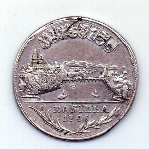 1/2 талера 1786 Базель Швейцария AUNC