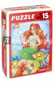 MAXI Puzzle-15 "Русалочка" (ПУ15-7283)