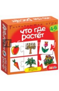 Развивающая игра "Что где растет" (2929)