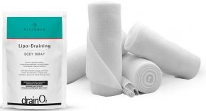 DRAIN O2 Бандаж липо-дренирующий LIPO-DRAINING BODY WRAP HISTOMER (Хистомер) 250 мл 16 м