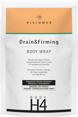 H4 Бандаж укрепляющий лимфодренажный DRAIN&FIRMING BODY WRAP HISTOMER (Хистомер) 250 мл 18 м
