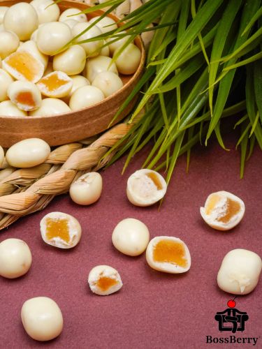 Кумкват в йогуртовой глазури