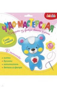 Игрушки из фетра своими руками. Мишка (3371)