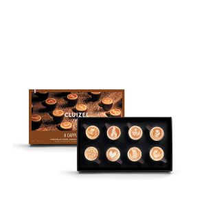 Шоколадные конфеты Капучино Cluizel Paris 8 Cappuccino Chocolat 90 г - Франция