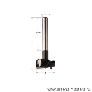 Сверло СМТ чашечное HM 20 x 90 Z2/2 S 10 x 60 RH CMT 512.200.11