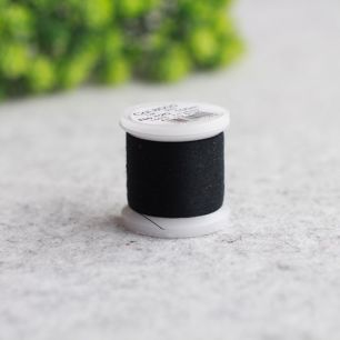 Нитки швейные Aеrofil Madeira - черные (8000), 100 м