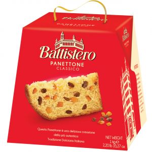 Кулич Battistero Panettone Classico Панеттоне Баттистеро Классико 1 кг - Италия