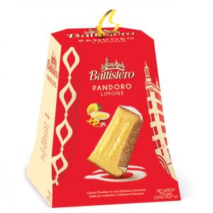 Кулич рождественский Пандора с лимонным кремом Battistero Pandoro Limone 750 г - Италия