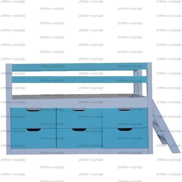 Кровать-чердак Фокси №БИ1