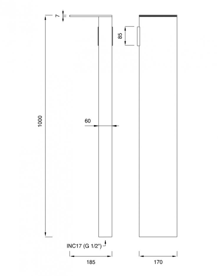 Прогрессивный смеситель для раковины Cea Design REGOLO REG 08 ФОТО