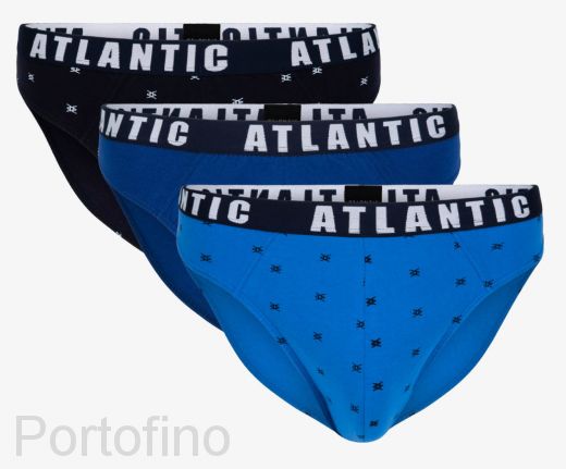 3MP-090 Трусы спорт Atlantic Logo - набор 3 штуки