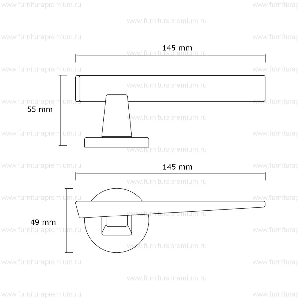 Ручка Enrico Cassina Vasilij C00898