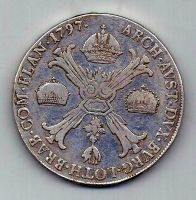 1 талер 1797 Австрийские Нидерланды С Прага XF