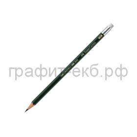 Карандаш ч/г Faber-Castell CASTELL-9000 HB с ластиком FC119200