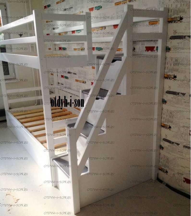 Кровать двухъярусная Классика Лейла Модуль №19