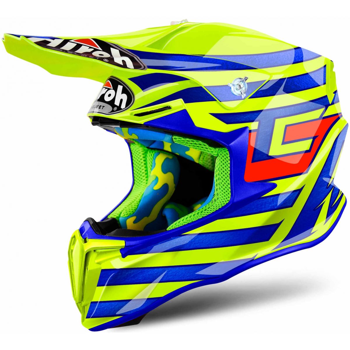Airoh - Twist Cairoli Qatar Yellow шлем, желтый